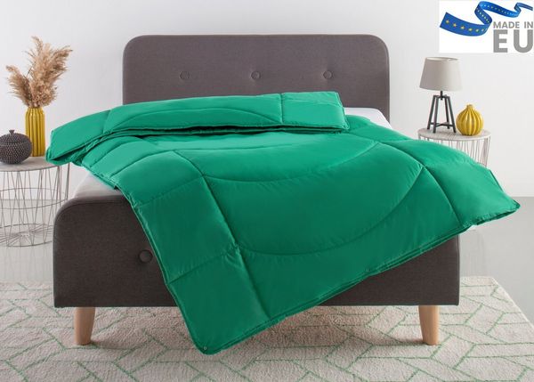 OTTO home Microfaserbettdecke Microlux, Bettdecke 135x200 cm und Übergrößen bis 240x220cm, Füllung: Feuchtigkeitsregulierende 3D Klimafaser (Polyester), Bezug: Microfaser-Feinbatist, fest versteppter Bezug - keine Bettwäsche nötig, Sommer, Winter