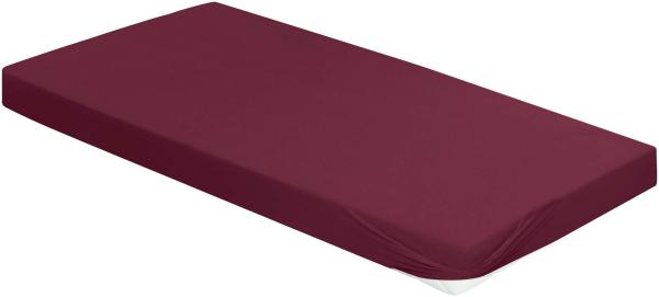 Irisette Premium Stretch Betttuch Royal 0003 weinrot 100 x 200 cm 3-65 weinrot