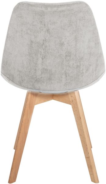 CLP 4er Set Esszimmerstuhl Linares Mit Buchenholzgestell,beige Cord Bild 6