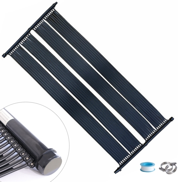 Pool-Wärmepumpe 2x 605x80cm Schwimmbad Heizung Solarpanel Solarabsorber