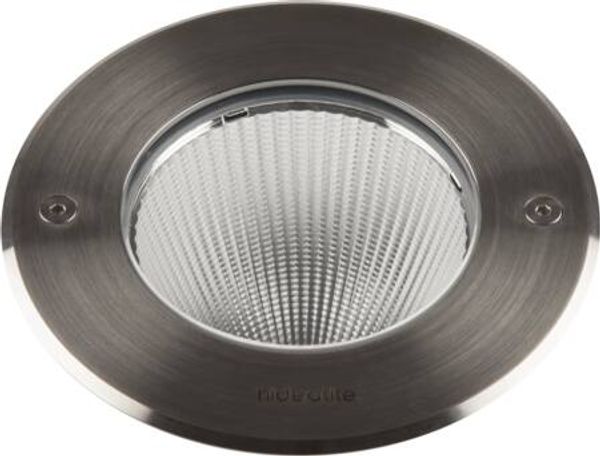 Einbau-Spot mit Multichip-Technologie und 30° Reflektor 1400 lm Leuchte IP67 mit Gummikabel 2 m montiert