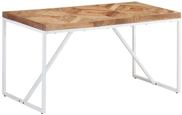 vidaXL Esstisch 140 x 70 x 76 cm Massivholz Akazie und Mango [323547]