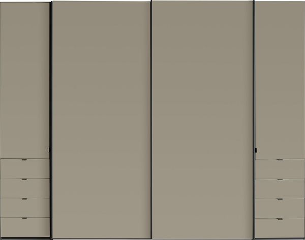 WIEMANN Dreh-/Schwebetürenschrank Nizza mit Glasfront