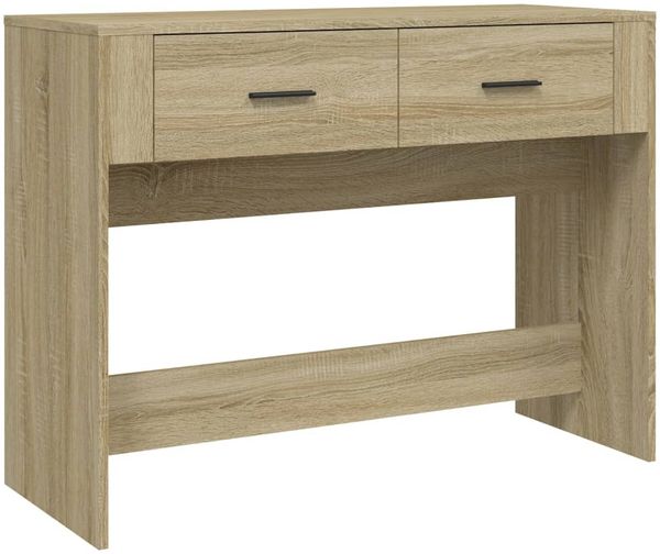 Konsolentisch, Beistelltisch, Konsole Sonoma-Eiche 100x39x75 cm Holzwerkstoff