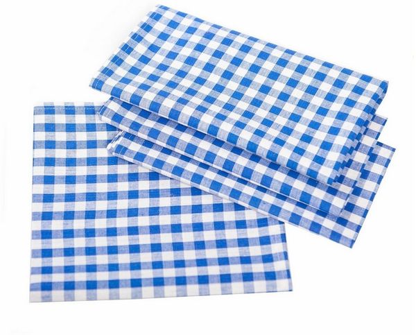 texpot Tischdecke kariert Landhausstil Bauernkaro 100% Baumwolle (1-tlg)