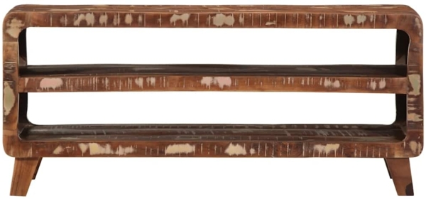 vidaXL TV-Schrank 105x46x32 cm Massivholz Altholz 4104524