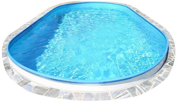 Waterman Ovalpool Stahlwandpool oval 623 x 360 x 120 cm, Stahl 0,4 mm we (Einzelbecken, 1-tlg), verzinkte Stahlwand