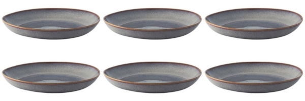 like. by Villeroy & Boch Lave beige Schale flach ø 27 cm 6er Set