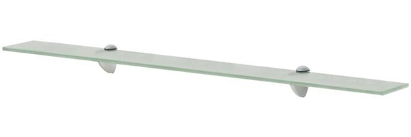 Schweberegal, Bücherregal Wand, Wandregal Glas 90x20 cm 8 mm