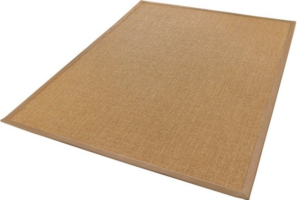 Dekowe Sisalteppich Mara S2 mit Bordüre, rechteckig, Höhe: 5 mm, Flachgewebe, Material: 100% Sisal, Wohnzimmer, Kundenliebling Bild 4