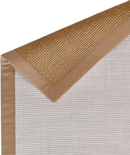 Dekowe Sisalteppich Mara S2 mit Bordüre, rechteckig, Höhe: 5 mm, Flachgewebe, Material: 100% Sisal, Wohnzimmer, Kundenliebling Bild 3