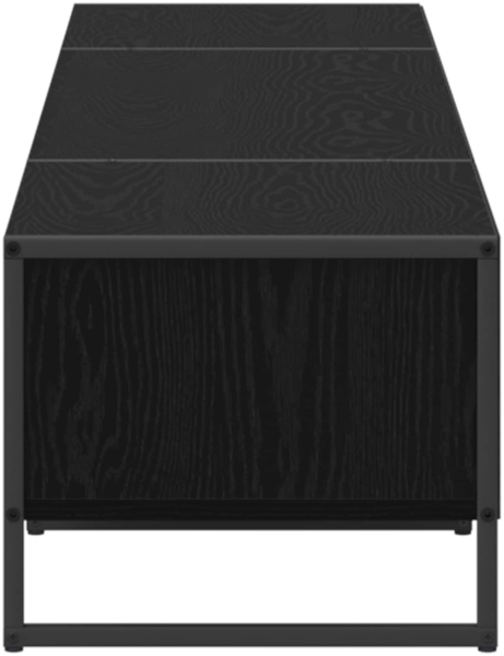 vidaXL TV-Schränk Schwarz Eichen-Optik 170,5 x 36 x 30,5 cm 886516 Bild 5