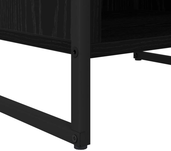 vidaXL TV-Schränk Schwarz Eichen-Optik 170,5 x 36 x 30,5 cm 886516 Bild 8