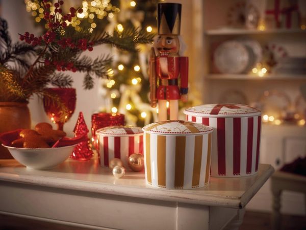 Hutschenreuther Dose groß Christmas Love red