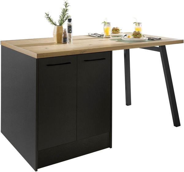 BASIC by Balculina Kücheninsel Turin, Breite 150cm