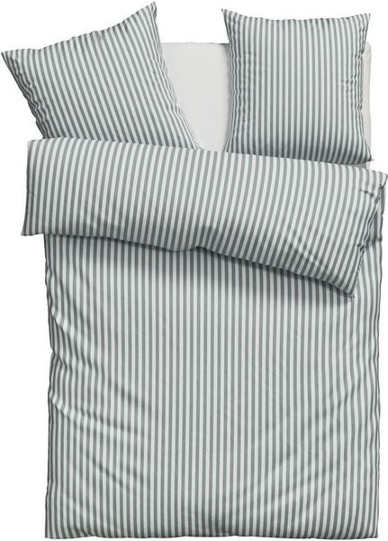 LeGer Home by Lena Gercke Bettwäsche Linnea, Renforcé, 3 teilig, aus 100% Baumwolle, Streifendesign