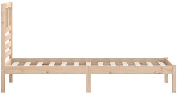 vidaXL Massivholzbett Kiefer 90x200 cm [3101008] Bild 5