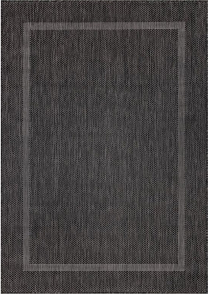 Outdoor Teppich Renata Läufer - 60x100 cm - Schwarz