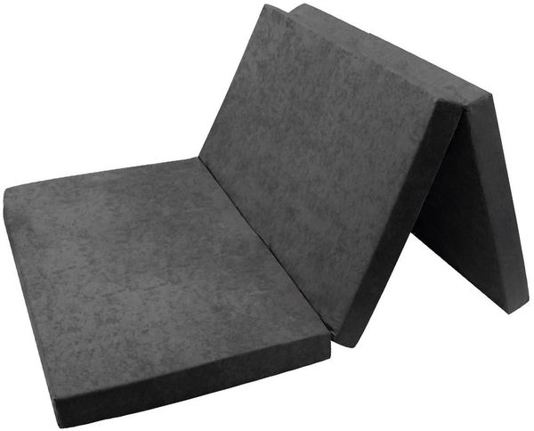 Klappmatratze Gästematratze 10. Grau XXL - 195 x 120 x 7 cm W396_10 FORTISLINE
