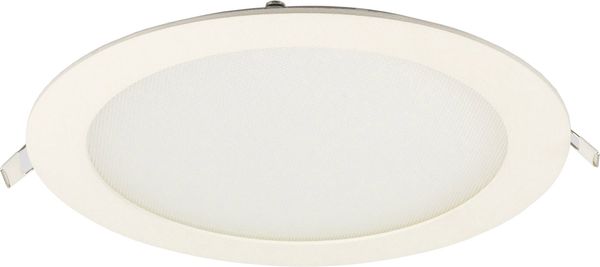 ISOLED LED Downlight, 18W, rund, ultraflach, blendungsreduziert, weiß, neutralweiß, dimmbar CRI90