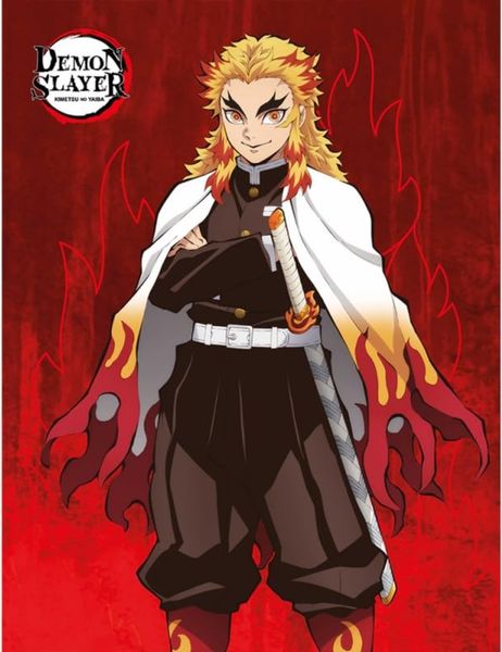 Demon Slayer Decke 130 x 170 cm Kuscheldecke weich Wohndecke