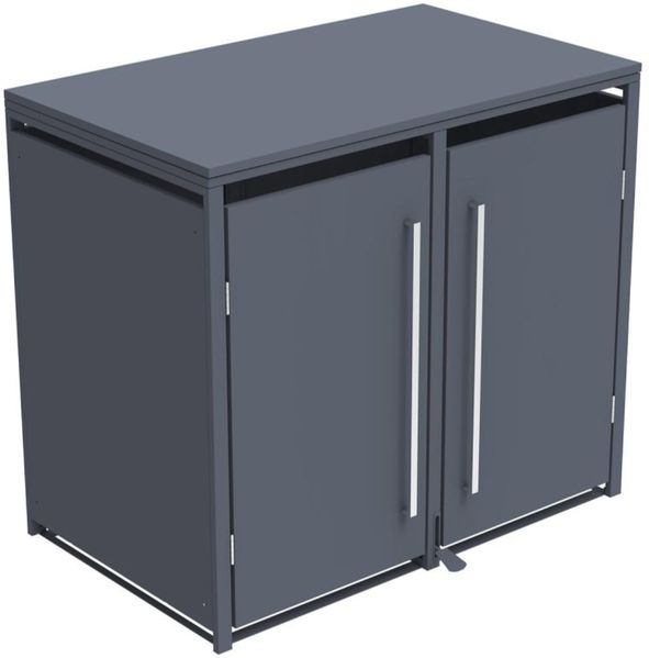 Westmann Pedura 2 | Metall Mülltonnenbox mit