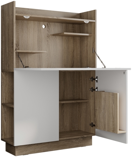 Sekretär Schreibtisch Alena Sonoma 85 x 27 cm Vicco