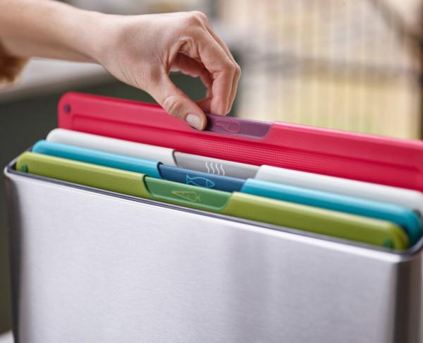 Joseph Joseph Folio Icon Steel 4-teiliges Schneidebrett-Set