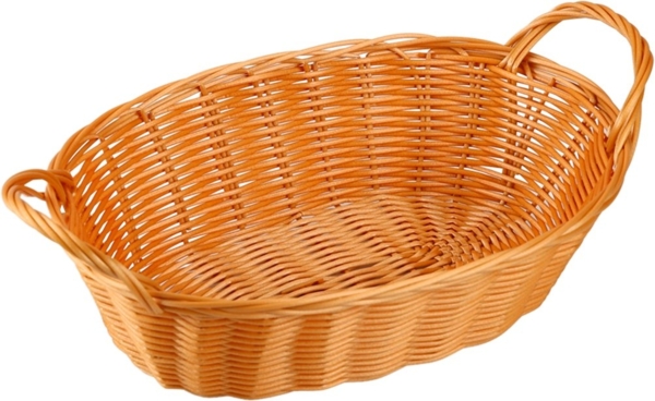 KESPER® Brotkorb Korb mit Griff, 5er Set, Kunststoff, (Set, 5-tlg)