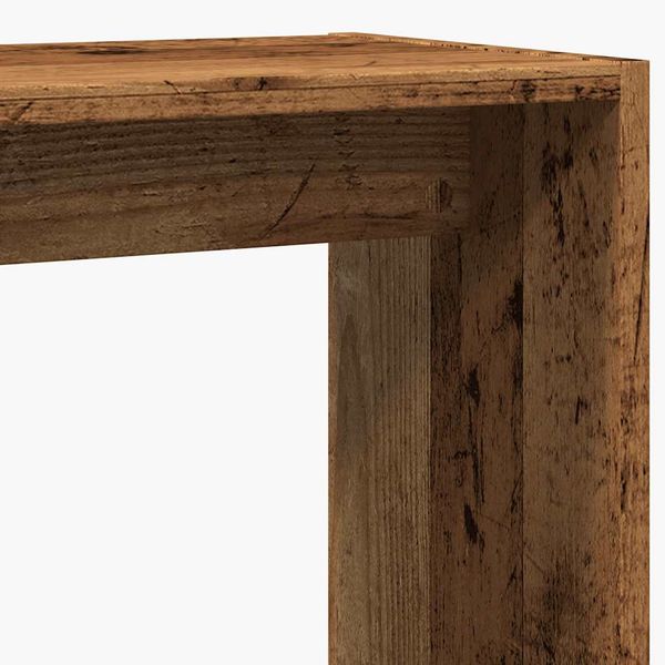vidaXL Beistelltisch Altholz-Optik 50x26x50 cm Holzwerkstoff 856538 Bild 7