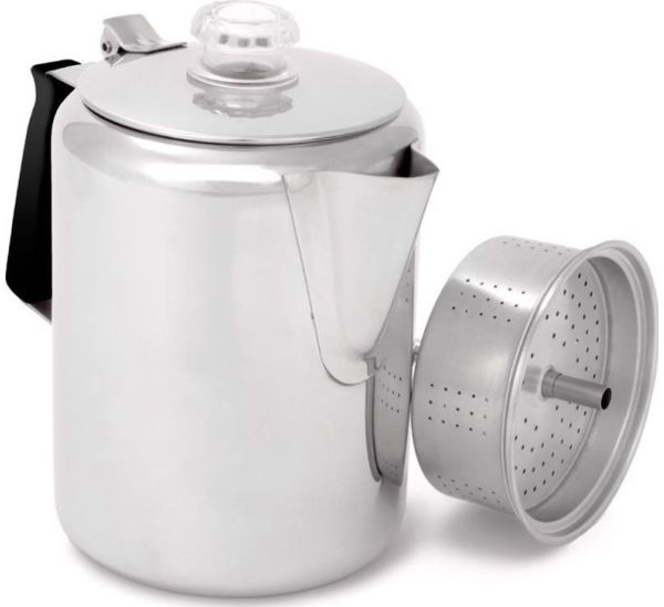 GSI Outdoors Glacier Stainless 9 Cup Perc Kessel