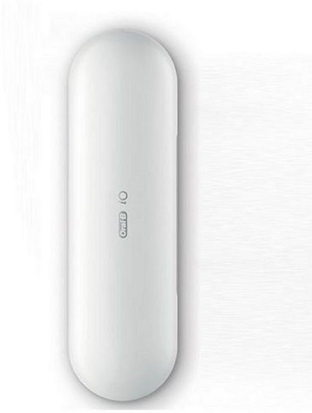 Braun Aufbewahrungsbox Lade Reise Etui weiß, für Oral-B iO Zahnbürsten ohne Kabel (zusätzlich ist ein Ladekabel erforderlich), Ohne Ladekabel