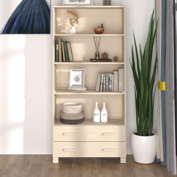 vidaXL Highboard Massivholz Kiefer Honigbraun [3100934]