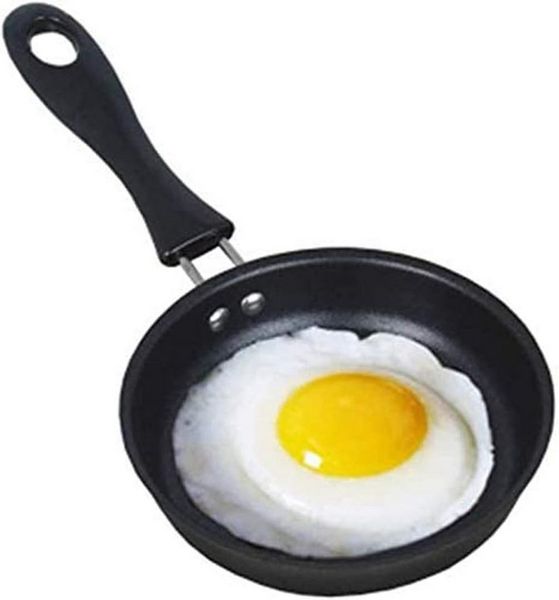 FELIXLEO Pfannen-Set Mini Eierpfanne 12cm Antihaft hitzebeständig Camping Induktion Gas, (1-tlg)