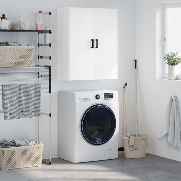 vidaXL Wandschrank Weiß 69,5x34x90 cm 828420