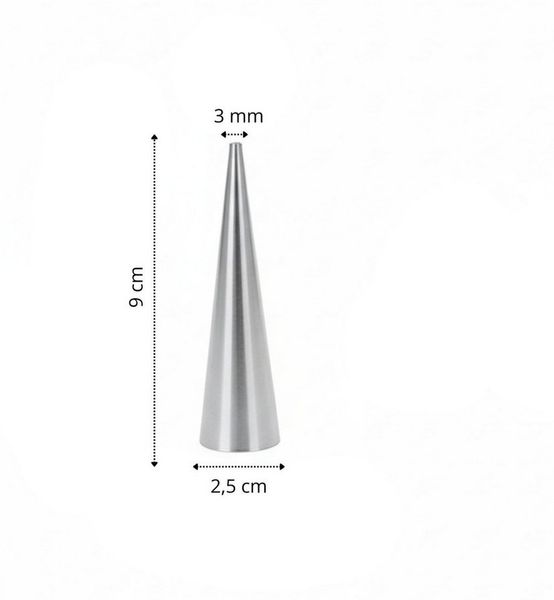 BIG-PAN Backform Schillerlockenform 10St. Трубочки Röhrchen Backen, (Cannoli Trubotschki)