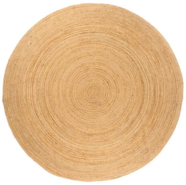 vidaXL Teppich Jute Geflochten 180 cm Rund 343584