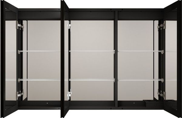 HOME DELUXE Badezimmerspiegelschrank LED-Spiegelschrank EVE - Größenauswahl inkl. Doppelsteckdose, Anti-Beschlag-System, Farbtemperaturwechsel Bild 3