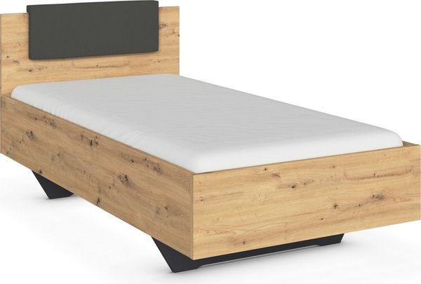 Rauch Bett MAIKA - Kinderzimmer in Eiche Artisan-Schwarz