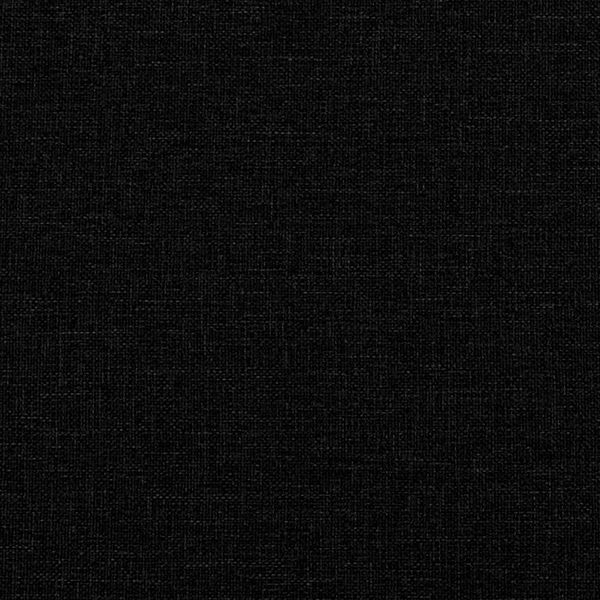 vidaXL Bettrahmen mit Kopfteil Schwarz 120 x 200 cm Stoff 42027578 Bild 8