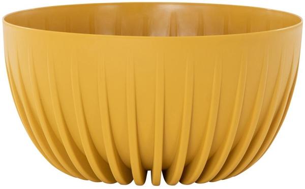 SIENA GARDEN Pflanzschale PALMA curry 30 cm Kunststoff, 29,8 x 29,8 x 15,6 cm