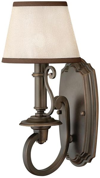 Elstead Lighting Plymouth Wandleuchte 1-flammig bronze E14