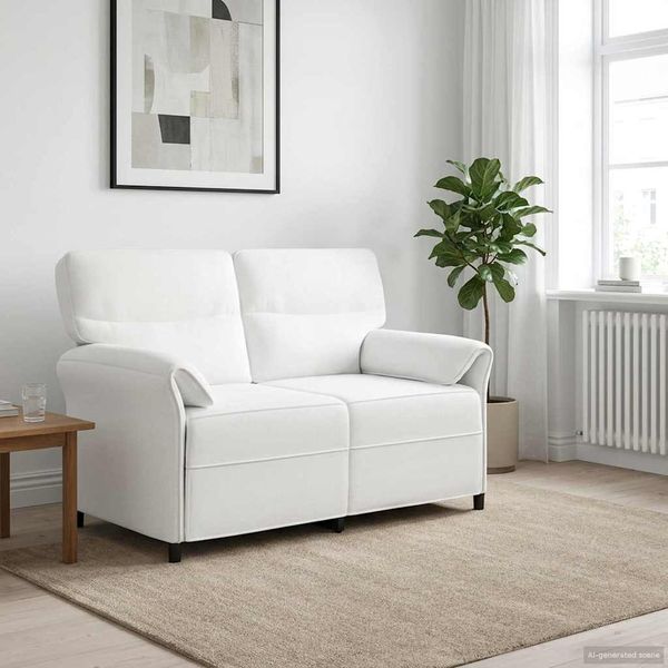 vidaXL Sofa 100% Polyester, Metallrahmen, MDF, Sperrholz 42033894