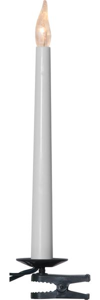 Star LED-Kerzenkette"Slimline", 16 teilig, 750x18cm Weiß