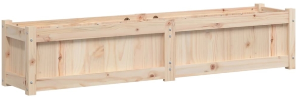 vidaXL Pflanzkübel 150x31x31 cm Massivholz Kiefer 837474