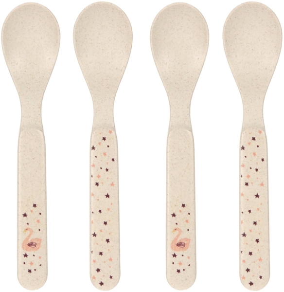 Lässig Kinderlöffel 4er Set Little Water Schwan