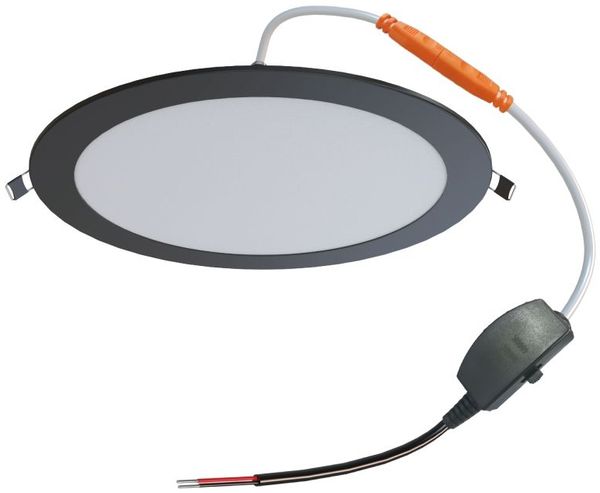 Synergy 21 LED Ultra Slim LED Panel Light V6 18W SWW/WW/NW (3CCT) Schwarz 24V