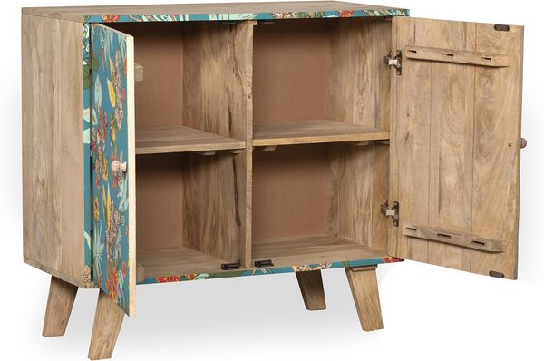Sideboard SVEN - Holz Mehrfarbig 85 x 40 x 90 cm | Schrank Flur Schlafzimmer Kommode Bild 3