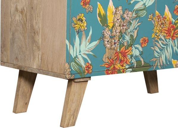 Sideboard SVEN - Holz Mehrfarbig 85 x 40 x 90 cm | Schrank Flur Schlafzimmer Kommode Bild 4