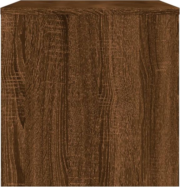 vidaXL TV-Schrank Braun Eiche-Optik 80x40x40 cm Holzwerkstoff 815236 Bild 5
